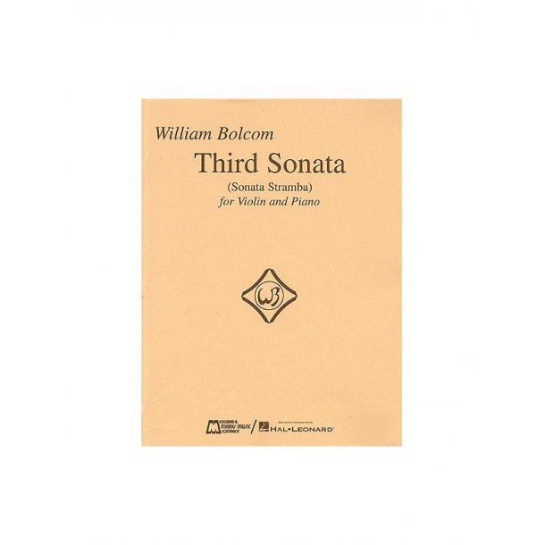 William Bolcom: Third Sonata (Sonata Stramba)