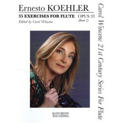 Ernesto Koehler: 35 Exercises For Flute Opus 33 - Book 2