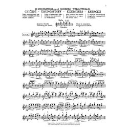 WIENIAWSKI HENRYK SCHERZO-TARANTELLE OP 16 (SHIPPS/SEVCIK) VLN/PF BK