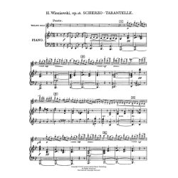 WIENIAWSKI HENRYK SCHERZO-TARANTELLE OP 16 (SHIPPS/SEVCIK) VLN/PF BK