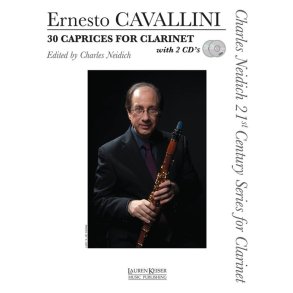 CAVALLINI ERNESTO 30 CAPRICES FOR CLARINET (NEIDICH C) CLT BK/2CD