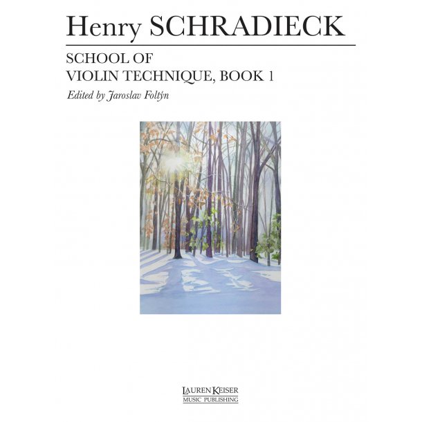 SCHRADIECK HENRY SCHOOL OF VIOLIN TECHNIQUE BK 1 (FOLTYN J) VLN BOOK