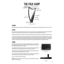 Hl Folk Harp Method Harp Bk/Cd