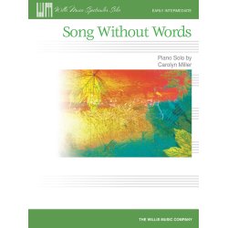 Miller Song Without Words Pf Solo