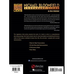 Bloomfield Michael Legendary Licks Guitar Styles Gtr Bk/Cd