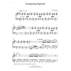 Miller Scampering Squirrels Pf Solo