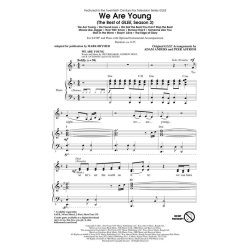 We Are Young Best Glee Season 3 (Brymer/Anders/Astrom) Satb Choral