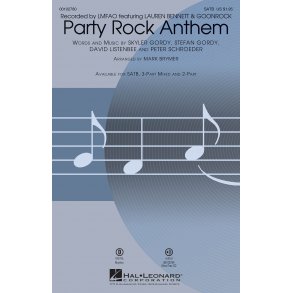 LMFAO: Party Rock Anthem (Arr. Brymer) (SATB)