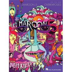 MAROON 5 OVEREXPOSED PIANO VOCAL GUITAR BOOK