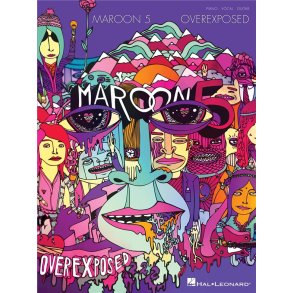 MAROON 5 OVEREXPOSED PIANO VOCAL GUITAR BOOK