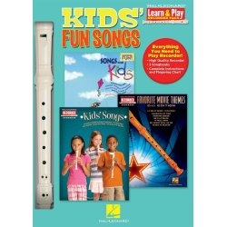 KIDS FUN SONGS LEARN & PLAY RECORDER PACK RECORDER/3BOOKS REC