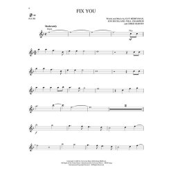 Flute Play-Along: Coldplay