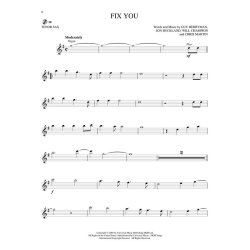 Tenor Saxophone Play-Along: Coldplay