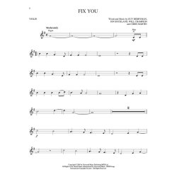 Violin Play-Along: Coldplay