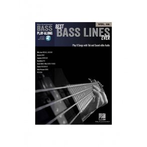 Bass Play-Along Volume 46: Best Bass Lines Ever (Book/Online Audio)