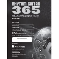 Rhythm Guitar 365: Daily Exercises For Developing, Improving And Maintaining Rhythm Guitar Technique
