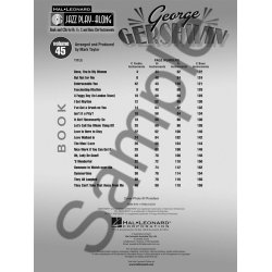 Jazz Play-Along Volume 45: George Gershwin