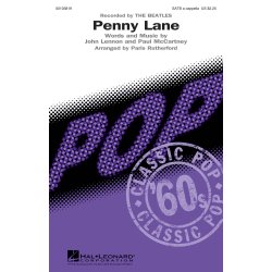 Beatles Penny Lane (Rutherford) Satb