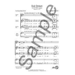 Bob Chilcott: Oculi Omnium