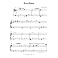 Setliff Remembering Pf Solo Sheet