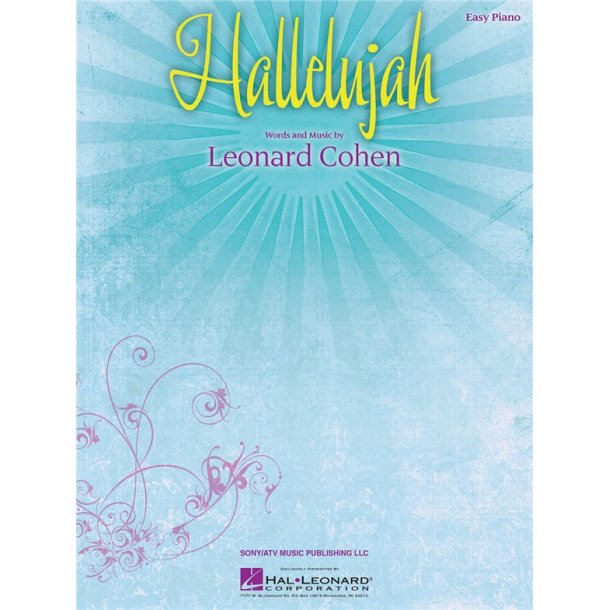 COHEN LEONARD HALLELUJAH EASY PF