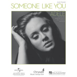 ADELE SOMEONE LIKE YOU EASY PIANO PF SHEET