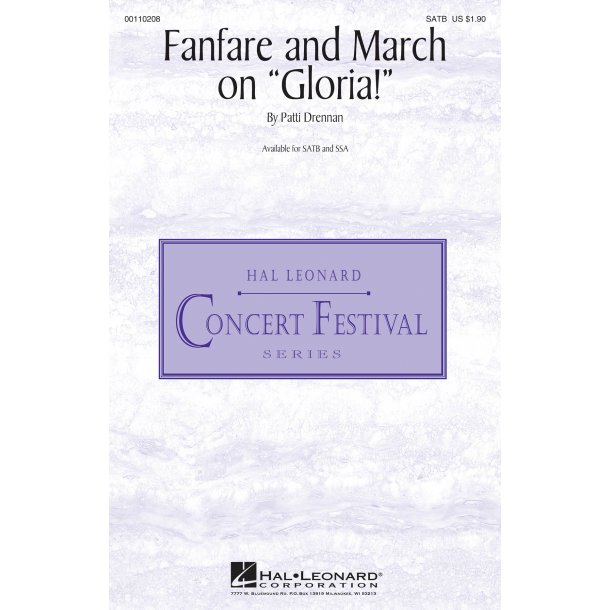 Fanfare and March on Gloria!