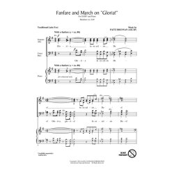 Fanfare and March on Gloria!