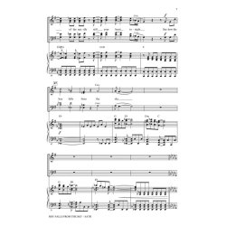 U2 BOY FALLS FROM THE SKY FROM SPIDER-MAN (ARR HUFF MAC) SATB CHORAL