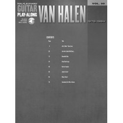 Guitar Play-Along Volume 50: Van Halen 1978-1984 (Book/CD)