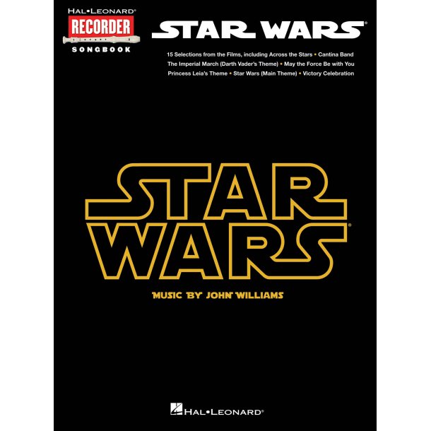 Williams John Star Wars Recorder Songbook Rec Book