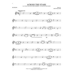 Williams John Star Wars Recorder Songbook Rec Book