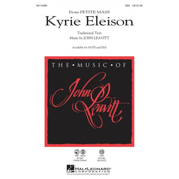 Kyrie Eleison : from Petite Mass