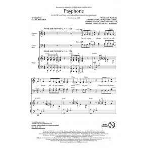 Maroon 5: Payphone (Arr. Brymer) (ShowTrax CD)