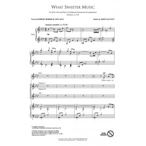 What Sweeter Music