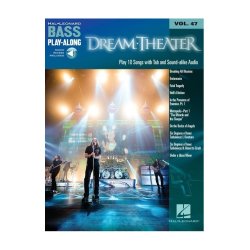 Bass Play-Along Volume 47: Dream Theater (Book/Online Audio)
