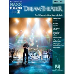 Bass Play-Along Volume 47: Dream Theater (Book/Online Audio)