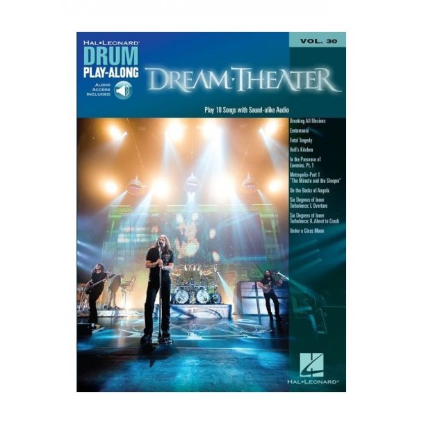 Drum Play-Along Volume 30: Dream Theater (Book/Online Audio)