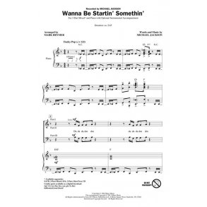 Michael Jackson: Wanna Be Startin' Somethin' (Arr. Brymer) (3-Part)