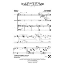 Sondheim Stephen Send In The Clowns (Arr Huff Mac) Sab Chor