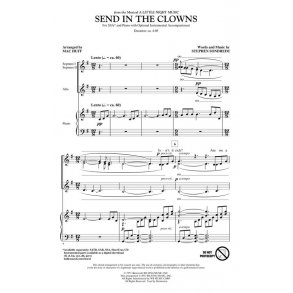 Sondheim Send In Clowns (Huff) Ssa
