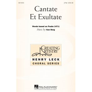 Cantate et Exultate