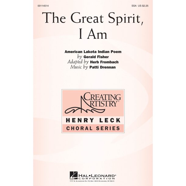 The Great Spirit, I Am