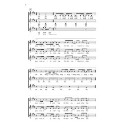 The Beatles Blackbird (Arr Sharon Deke) Ssa A Cappella Choral