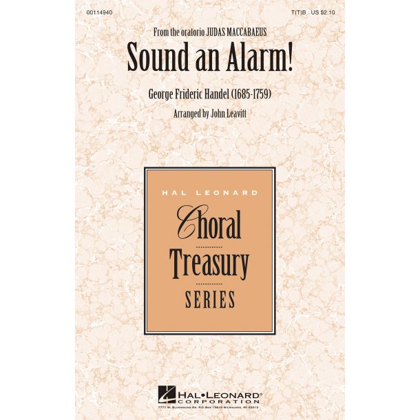 Sound an Alarm : from Judas Maccabaeus