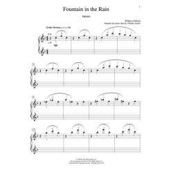 Gillock Fountain In The Rain Pfduet