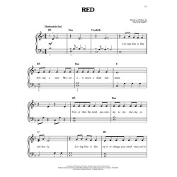 Taylor Swift: Red (Easy Piano)