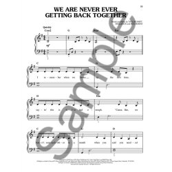 Taylor Swift: Red (Easy Piano)