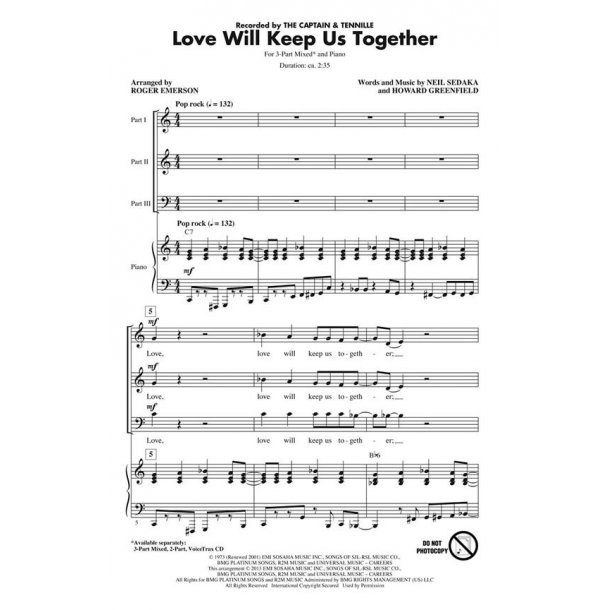 Love Will Keep Us Together : Discovery Level 2