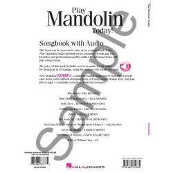 Play Mandolin Today! Songbook (Book/Online Audio)